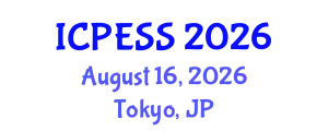 International Conference on Physical Education and Sport Science (ICPESS) August 16, 2026 - Tokyo, Japan