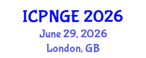 International Conference on Petroleum and Natural Gas Engineering (ICPNGE) June 29, 2026 - London, United Kingdom