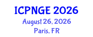 International Conference on Petroleum and Natural Gas Engineering (ICPNGE) August 26, 2026 - Paris, France