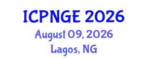 International Conference on Petroleum and Natural Gas Engineering (ICPNGE) August 09, 2026 - Lagos, Nigeria