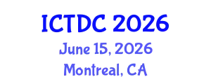International Conference on Telecommunications and Data Communications (ICTDC) June 15, 2026 - Montreal, Canada