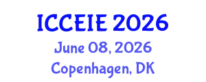 International Conference on Civil, Environmental and Infrastructure Engineering (ICCEIE) June 08, 2026 - Copenhagen, Denmark