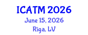 International Conference on Air Transport Management (ICATM) June 15, 2026 - Riga, Latvia