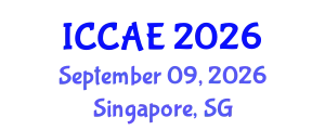 International Conference on Civil Society and Architectural Engineering (ICCAE) September 09, 2026 - Singapore, Singapore