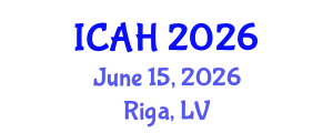 International Conference on Aerodynamics and Hydrodynamics (ICAH) June 15, 2026 - Riga, Latvia