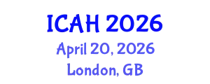 International Conference on Aerodynamics and Hydrodynamics (ICAH) April 20, 2026 - London, United Kingdom