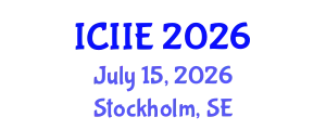 International Conference on Industrial and Information Engineering (ICIIE) July 15, 2026 - Stockholm, Sweden