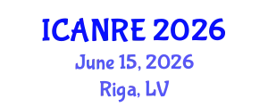 International Conference on Agricultural and Natural Resources Engineering (ICANRE) June 15, 2026 - Riga, Latvia