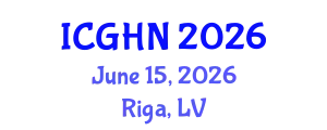 International Conference on Gastroenterology, Hepatology and Nutrition (ICGHN) June 15, 2026 - Riga, Latvia