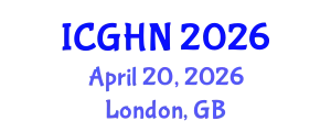 International Conference on Gastroenterology, Hepatology and Nutrition (ICGHN) April 20, 2026 - London, United Kingdom
