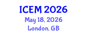 International Conference on Emergency Medicine (ICEM) May 18, 2026 - London, United Kingdom