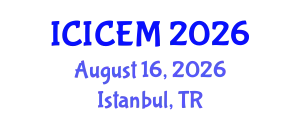 International Conference on Intensive Care and Emergency Medicine (ICICEM) August 16, 2026 - Istanbul, Turkey