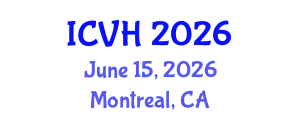 International Conference on Viral Hepatitis (ICVH) June 15, 2026 - Montreal, Canada