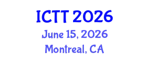 International Conference on Tuberculosis Therapy (ICTT) June 15, 2026 - Montreal, Canada