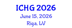 International Conference on Human Genetics (ICHG) June 15, 2026 - Riga, Latvia