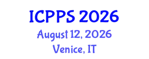 International Conference on Pharmacy and Pharmaceutical Sciences (ICPPS) August 12, 2026 - Venice, Italy