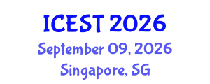 International Conference on Environmental Science and Technology (ICEST) September 09, 2026 - Singapore, Singapore
