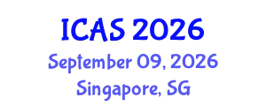 International Conference on Archaeological Sciences (ICAS) September 09, 2026 - Singapore, Singapore