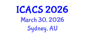 International Conference on Architecture, Culture and Spirituality (ICACS) March 30, 2026 - Sydney, Australia