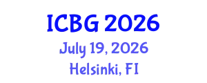 International Conference on e-Business and e-Government (ICBG) July 19, 2026 - Helsinki, Finland