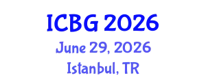 International Conference on e-Business and e-Government (ICBG) June 29, 2026 - Istanbul, Turkey