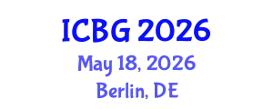 International Conference on e-Business and e-Government (ICBG) May 18, 2026 - Berlin, Germany