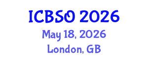 International Conference on Biomedical Sciences and Oncology (ICBSO) May 18, 2026 - London, United Kingdom