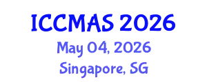 International Conference on Computational Modeling, Analysis and Simulation (ICCMAS) May 04, 2026 - Singapore, Singapore