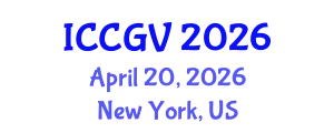 International Conference on Computer Graphics and Vision (ICCGV) April 20, 2026 - New York, United States