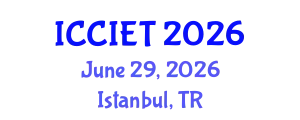 International Conference on Computer, Information and Education Technology (ICCIET) June 29, 2026 - Istanbul, Turkey