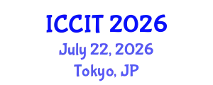International Conference on Computing and Information Technology (ICCIT) July 22, 2026 - Tokyo, Japan