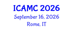 International Conference on Applied Mathematics and Computation (ICAMC) September 16, 2026 - Rome, Italy