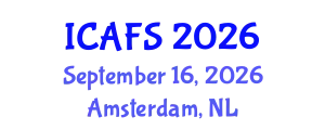 International Conference on Agrotechnology and Food Sciences (ICAFS) September 16, 2026 - Amsterdam, Netherlands