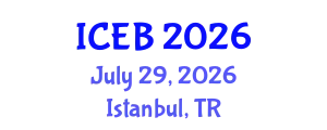International Conference on Economics and Business (ICEB) July 29, 2026 - Istanbul, Turkey