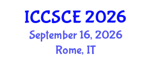 International Conference on Cell and Stem Cell Engineering (ICCSCE) September 16, 2026 - Rome, Italy