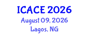 International Conference on Architectural and Civil Engineering (ICACE) August 09, 2026 - Lagos, Nigeria