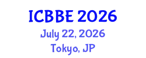International Conference on Biological and Biomedical Engineering (ICBBE) July 22, 2026 - Tokyo, Japan