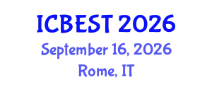 International Conference on Biomedical Engineering Systems and Technologies (ICBEST) September 16, 2026 - Rome, Italy