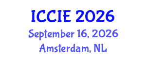 International Conference on Computer and Information Engineering (ICCIE) September 16, 2026 - Amsterdam, Netherlands
