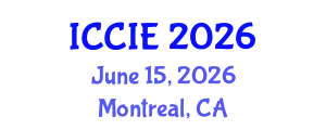 International Conference on Computer and Information Engineering (ICCIE) June 15, 2026 - Montreal, Canada