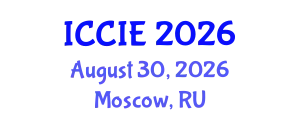 International Conference on Computer and Information Engineering (ICCIE) August 30, 2026 - Moscow, Russia