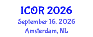 International Conference on Operations Research (ICOR) September 16, 2026 - Amsterdam, Netherlands