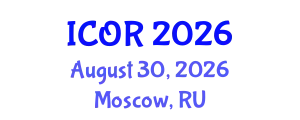 International Conference on Operations Research (ICOR) August 30, 2026 - Moscow, Russia