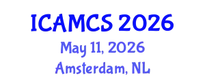 International Conference on Applied Mathematics and Computer Sciences (ICAMCS) May 11, 2026 - Amsterdam, Netherlands
