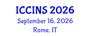 International Conference on Computer, Information and Network Security (ICCINS) September 16, 2026 - Rome, Italy