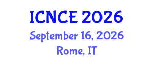 International Conference on Nanoengineering and Chemical Engineering (ICNCE) September 16, 2026 - Rome, Italy