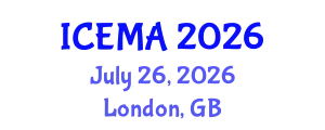 International Conference on Engineering Materials and Applications (ICEMA) July 26, 2026 - London, United Kingdom