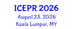 International Conference on Environmental Pollution and Remediation (ICEPR) August 23, 2026 - Kuala Lumpur, Malaysia