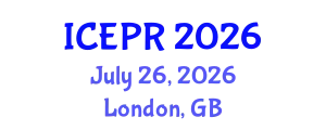 International Conference on Environmental Pollution and Remediation (ICEPR) July 26, 2026 - London, United Kingdom