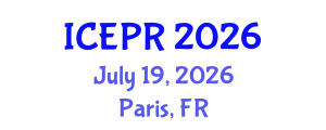 International Conference on Environmental Pollution and Remediation (ICEPR) July 19, 2026 - Paris, France